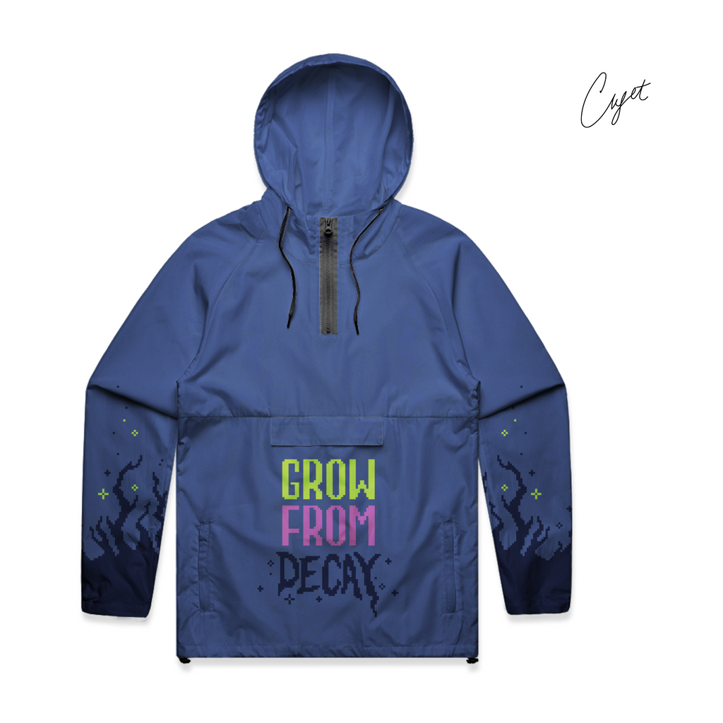 FROM Decay waterproof windbreaker jacket streetwear unisex