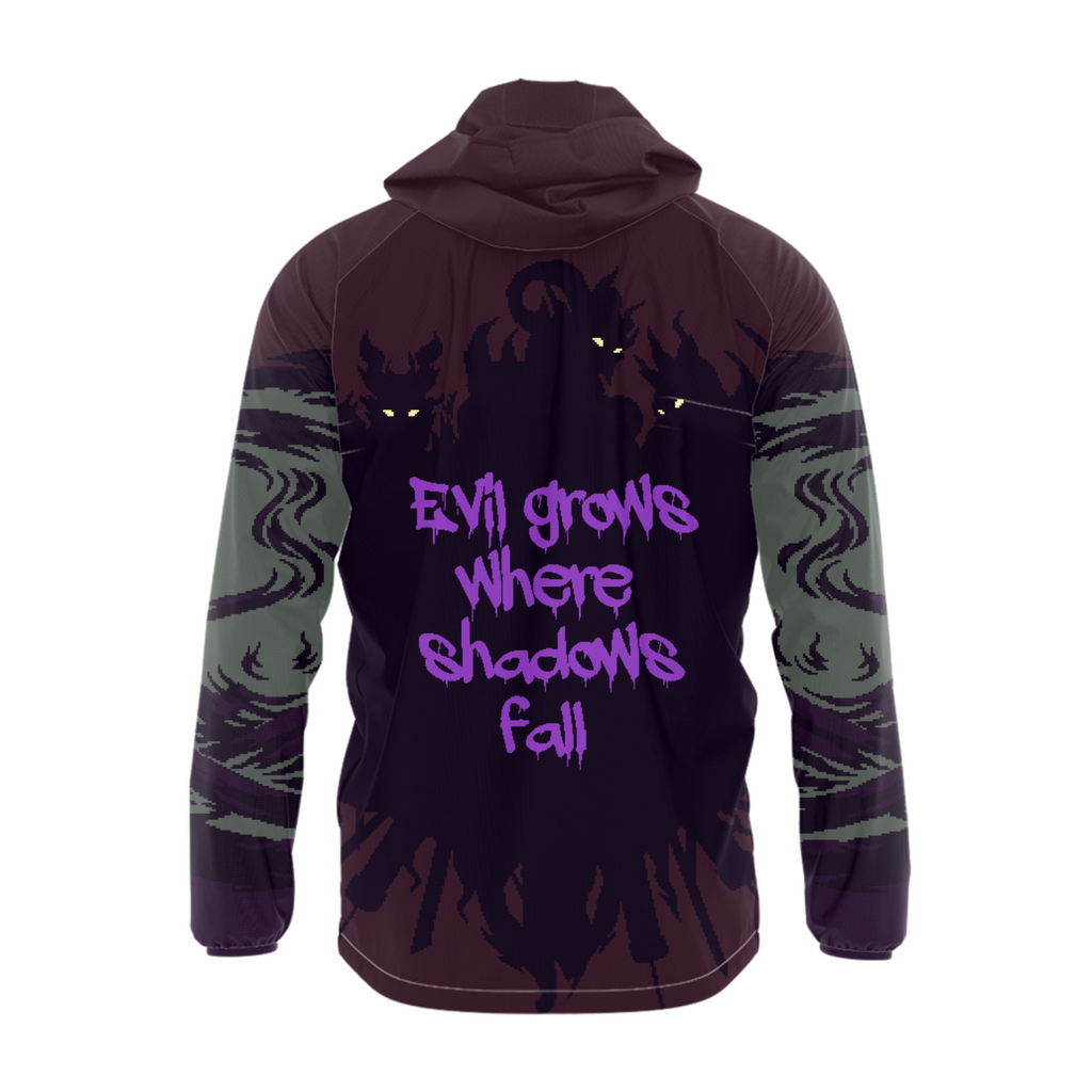 The Shadows anime windbreaker hoodie back design streetwear jacket