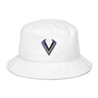 Streetwear summer bucket hat in organic cotton for men and women