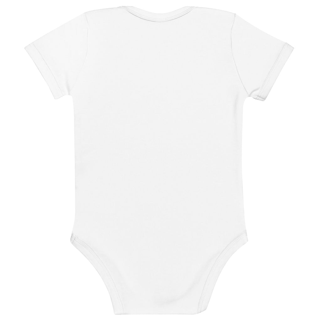 white baby bodysuit organic cotton newborn outfit