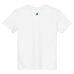 Kids white organic cotton t shirt
