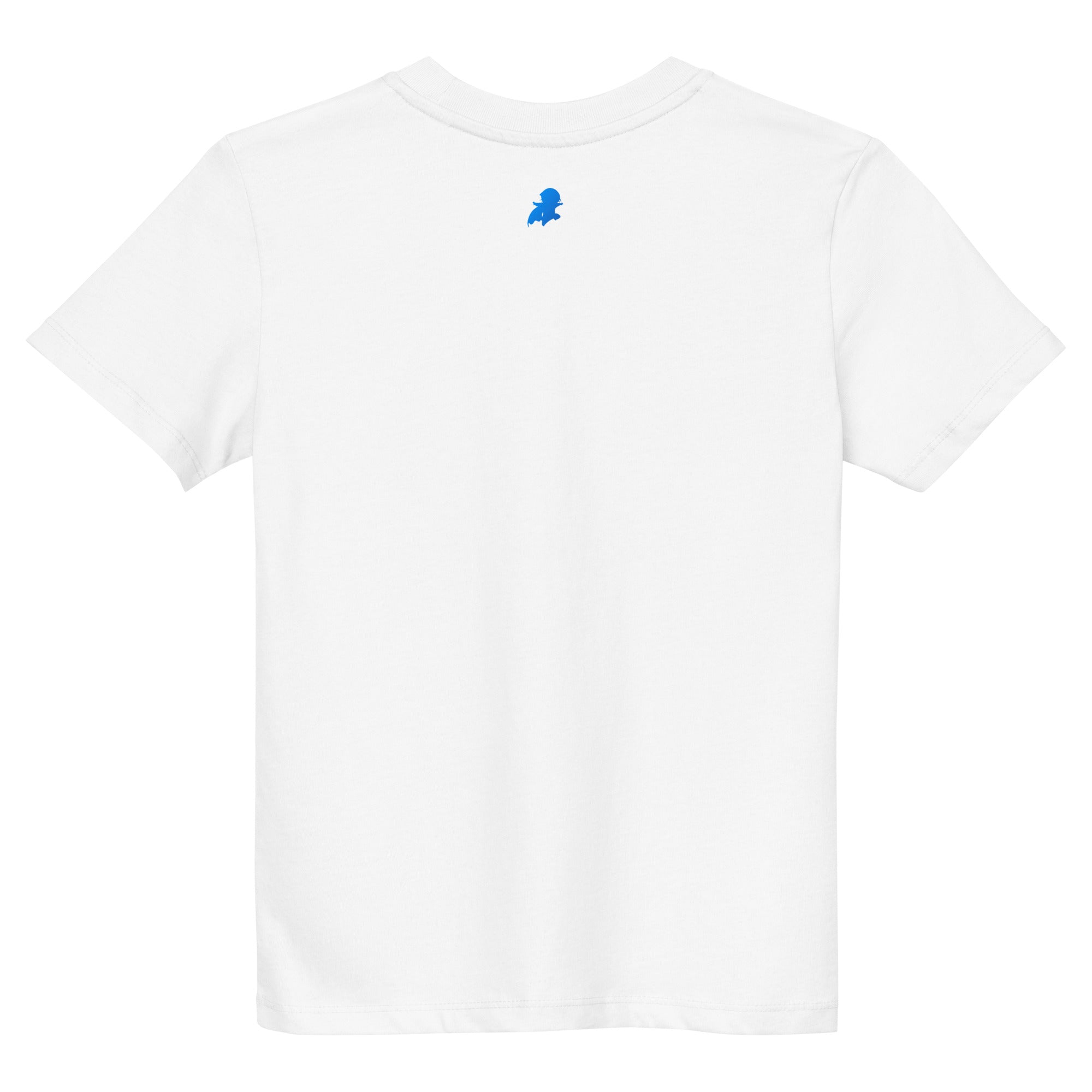 Kids white organic cotton t shirt
