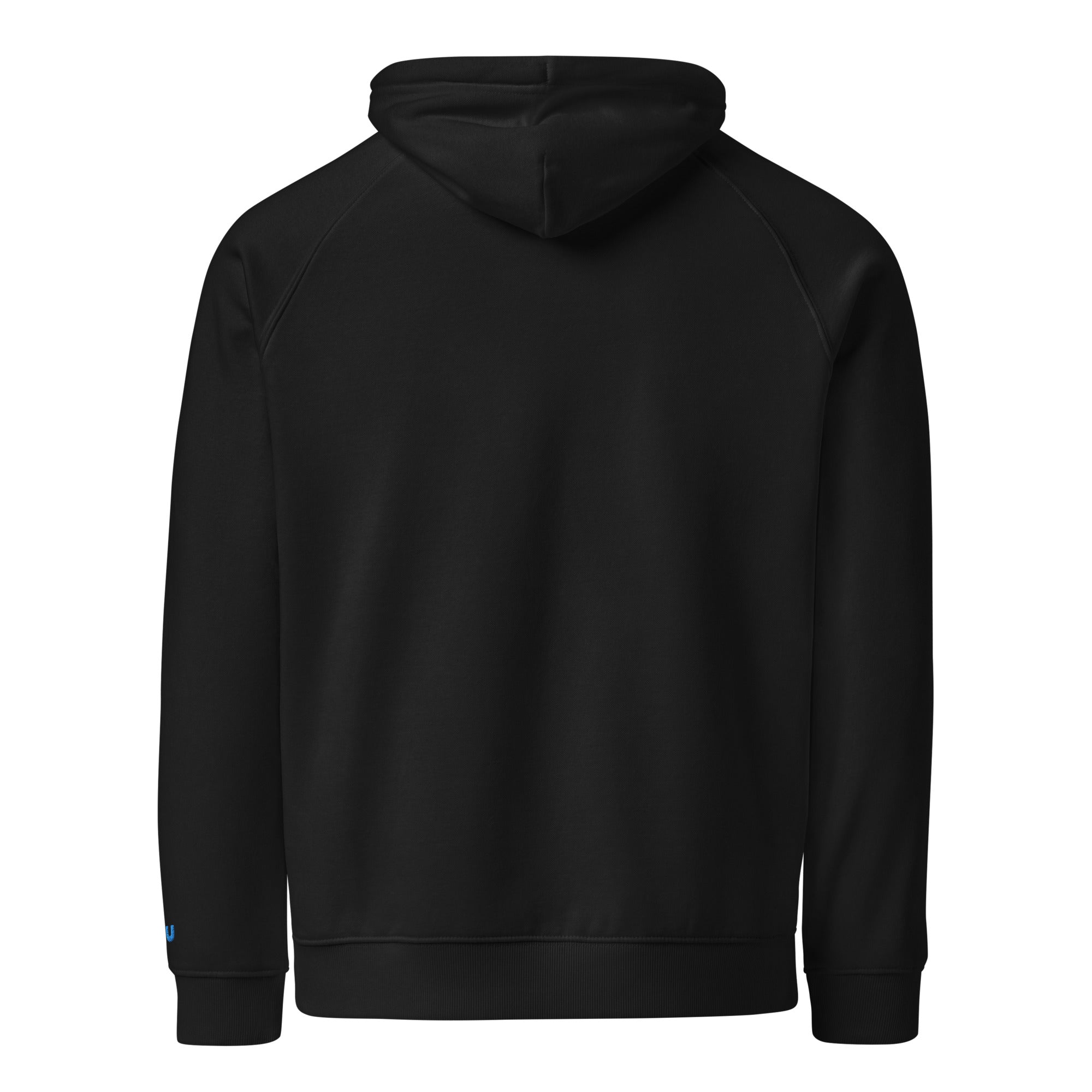 Black retro hoodie unisex minimalist urban streetwear style
