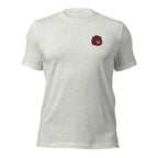 BOBER x SuperVictor white unisex t-shirt front view streetwear collaboration tee